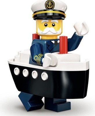 LEGO Ferry Captain Series 23 Collectible Minifigure 71034 New