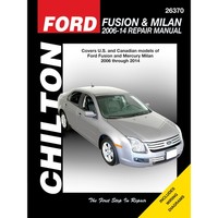 Ford Fusion Mercury Milan 2006-2014 Us-Modell Usa Reparaturanleitung Chilton