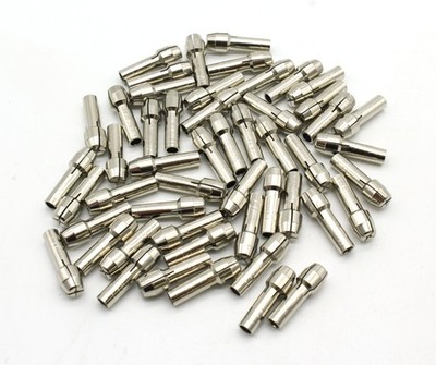 TMAX 50pc 1/32'' Rotary Tool Collet Bit Set (0.8mm), #483 Compatible for Dremel