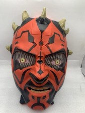 Star Wars Darth Maul Electronic Talking Mask Hasbro 2011 Works 9 Phrases ZP