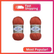 Alize Diva Yarn 100% Microfiber Acrylic 2 Ske...