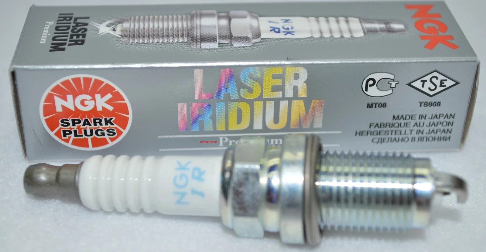 1-NGK SPARK PLUG HIGH POWER LASER IRIDIUM for MAZDASPEED 3 6 CX-7 Turbo ILTR6A8G