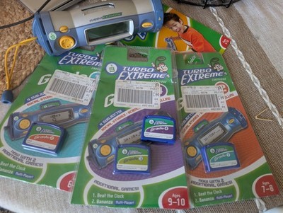 Leapfrog Turbo Extreme Vintage Game Cartridges