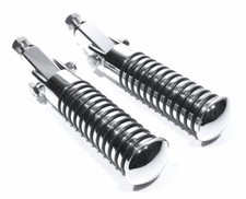 Fußrasten Set Sundance Chrom Halter für Har...