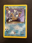 Dark Gyarados Holo 1st Edition 8/82 Team Rocket Set Pokemon