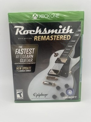 New Sealed Rocksmith 2014 Edition Remastered Xbox One Game Only