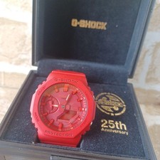 CASIO G-SHOCK GA-2100 Red Analog Digital Watch Carbon Core 20BAR Japan