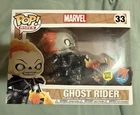 Funko Pop! Rides Marvel Ghost Rider PX Previews Exclusive Glow in the Dark Vinyl