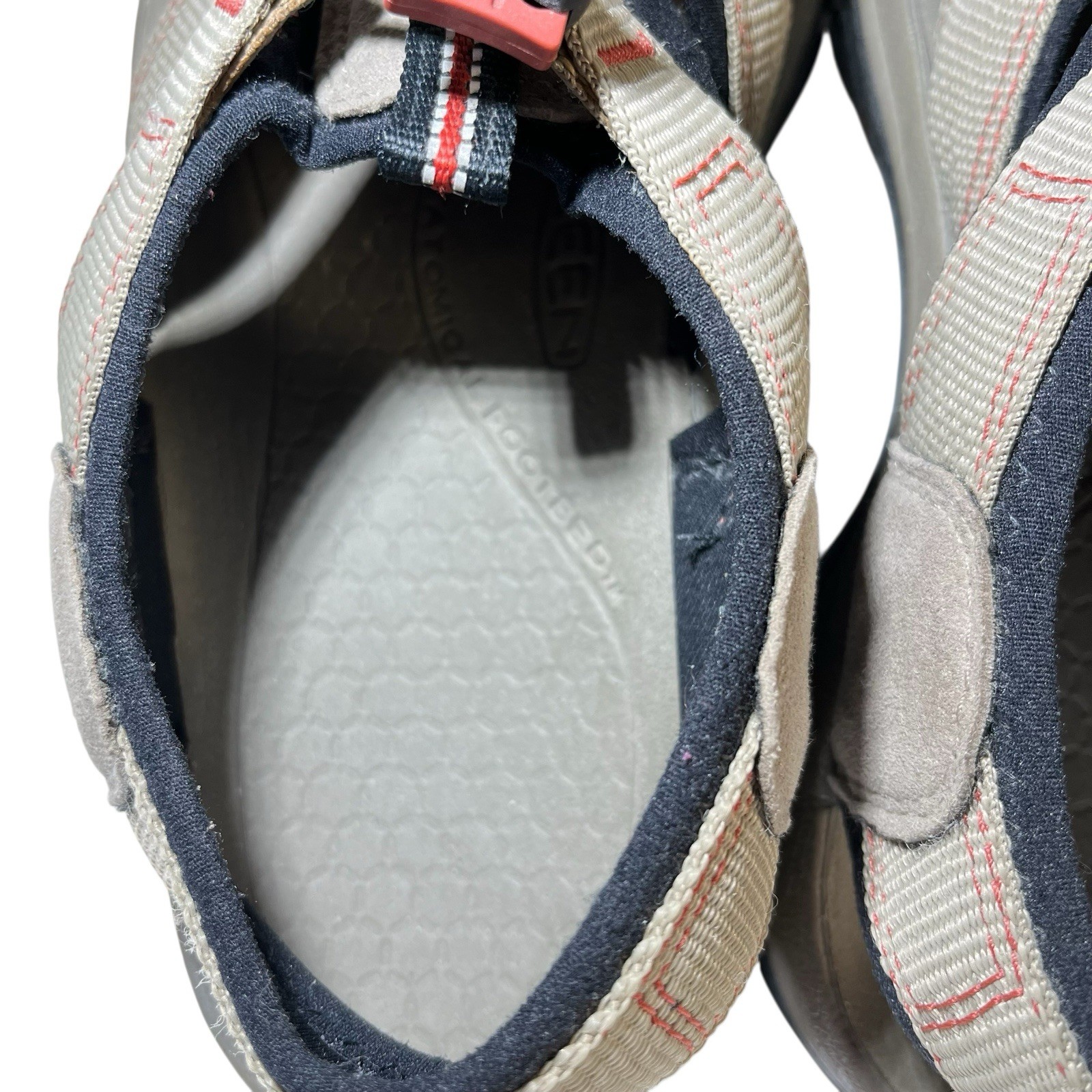 Scarpe Keen Venice uomo US 8 marrone chiaro casual toggle pizzo sandali da trekking