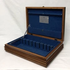 Vintage 1930’s NAKEN ANTI-TARNISH SILVERWARE CHEST: Air-Tight, 22 Slot 🇺🇸 VGUC