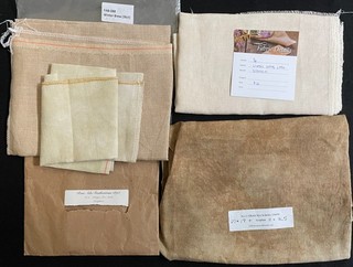 4x Cross Stitch FABRIC: SERAPHIM & R&R REPRO Zweigart 36ct Linen FatHalf RQ99