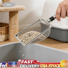 2 Pcs Gardening Sand Soil Sifters, 2 Pack Garden Sieves With Handle, Portable