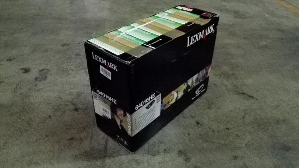 Lexmark 64016HE Tonerkartusche Schwarz 21.000 Seiten für Lexmark T640/T642 - Bild 2 von 4