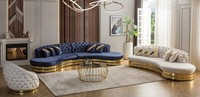 Moderne Chesterfield Sofagarnitur LuxuriöSer Viersitzer 3-Sitzer Sessel