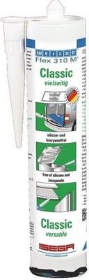 12 Stk. Weicon Kleb- u.Dichtstoff Flex 310 M  Classic weiß 310ml