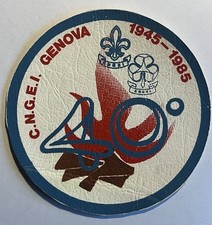 Distintivo CNGEI Scout Genova 1945 - 1985 (Rif 00026)