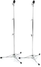 Tama HC52F Classic Light Straight Cymbal Stands - Flat Based, 2-pack - Bundle