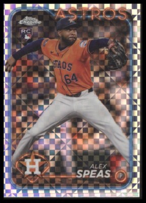 2024 Topps Chrome Update #USC175 Alex Speas X-Fractors