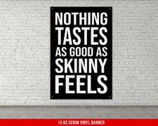 Workout Banner - Home Gym Wall Art - Inspirational Decor
