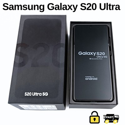 NEW Samsung Galaxy S20 Ultra 5G SM-G988U1 12+128GB Unlocked US STOCK Smartphone 