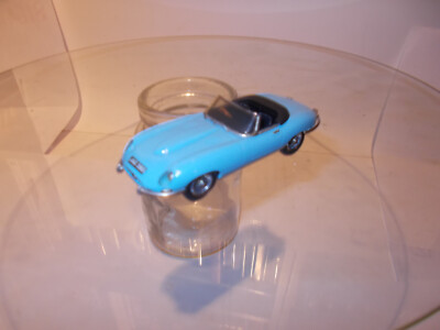 WM-Small wheel models 1/43:JAGUAR E-TYPE CABRIO'' hellblau/ neu made in england