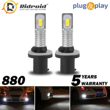 2X 880 890 892 893 899 100W 6000K Xenon White LED Fog Light Driving Bulbs