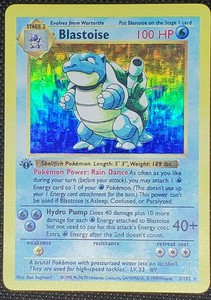 Blastoise 1st Edition HOLO Shadowless Base Set 2/102 - FAKE *READ DESC