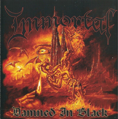 IMMORTAL - Damned in Black Re-Release CD, NEU