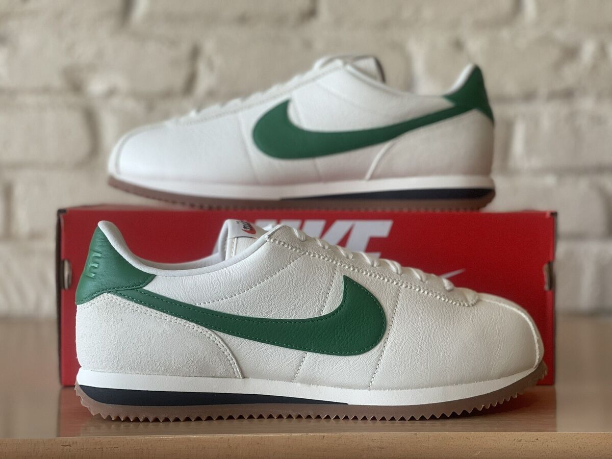 Nike Cortez Basic White Green Aloe Vera Forrest Gump FD0278 Nike Cortez Basic White Green Aloe Vera Forrest Gump FD0278