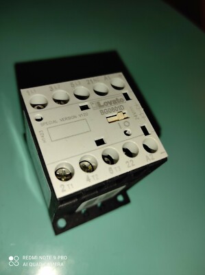 Contacteur Lovato BG0601D Special Version V120 H1423 24V DC AC Auxiliaire 3P