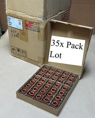 35x Pack Wurth 2 Line Common Mode Choke Filter Through Hole 10A DCR 12.5mOhm 1mH