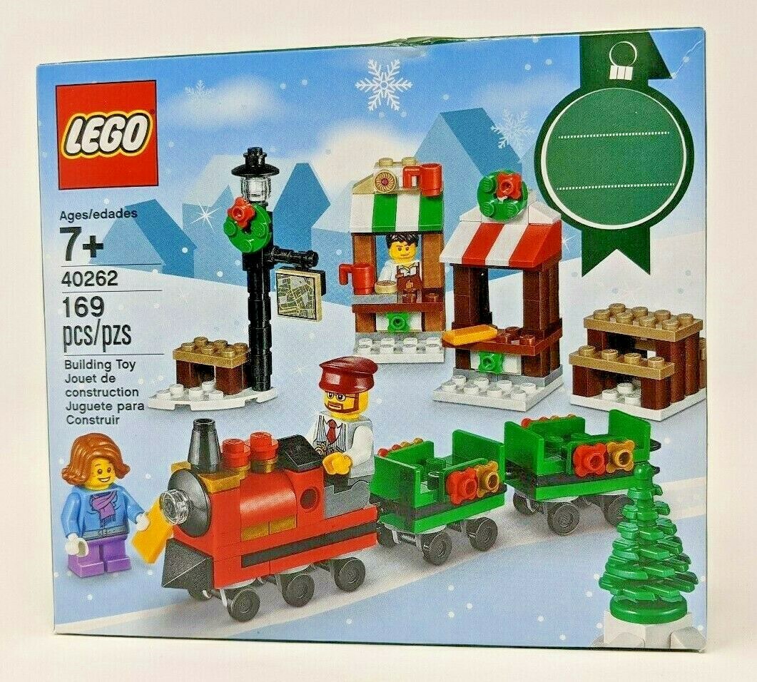 lego christmas train