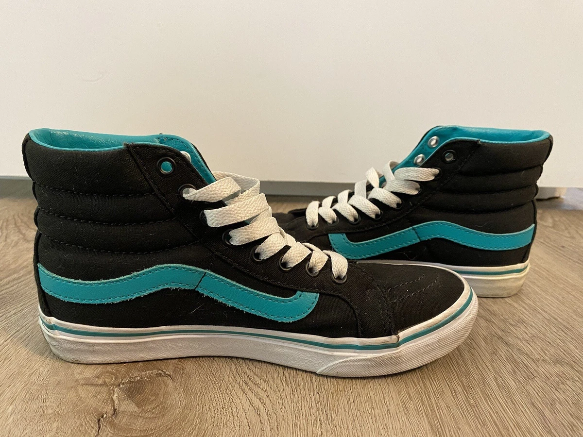 Teal and black clearance vans