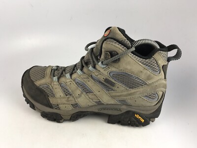 Merrell Moab 2 Mid Waterproof Hiking Trail Boots Granite J06054 Women's Size 6.5