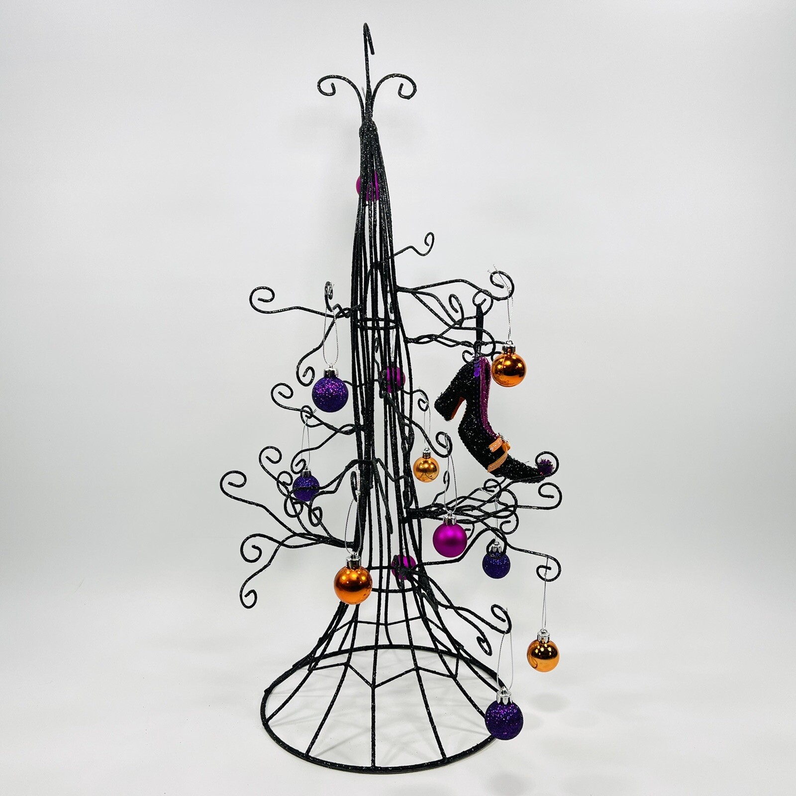 Pier 1 Imports Halloween Tree Glitter Metal RETIRED & RARE 25” Tall eBay