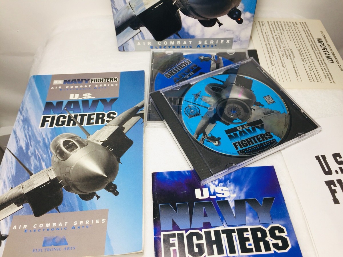 Jeu PC US Navy Fighters Air Combat Series - Big Box - Bon état