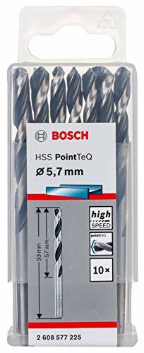 Bosch Professional 2608577225 HSS PointTeQ (for metal, 5.7 x 57 x 93 mm) - Set d
