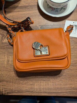 WOMENS Orange ANNE KLEIN DESIGNER CROSSBODY PURSE