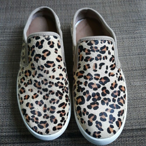 leopard mule sneaker