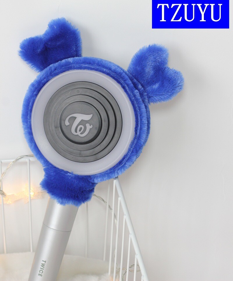 Kpop Twice Candy Bang Lightstick Headband Light Stick Plush Head