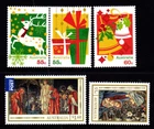 2012 Australian Decimal Stamps -  Xmas - MNH  set of 5