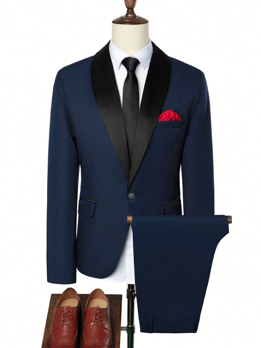 Trajes de vestir azul sales