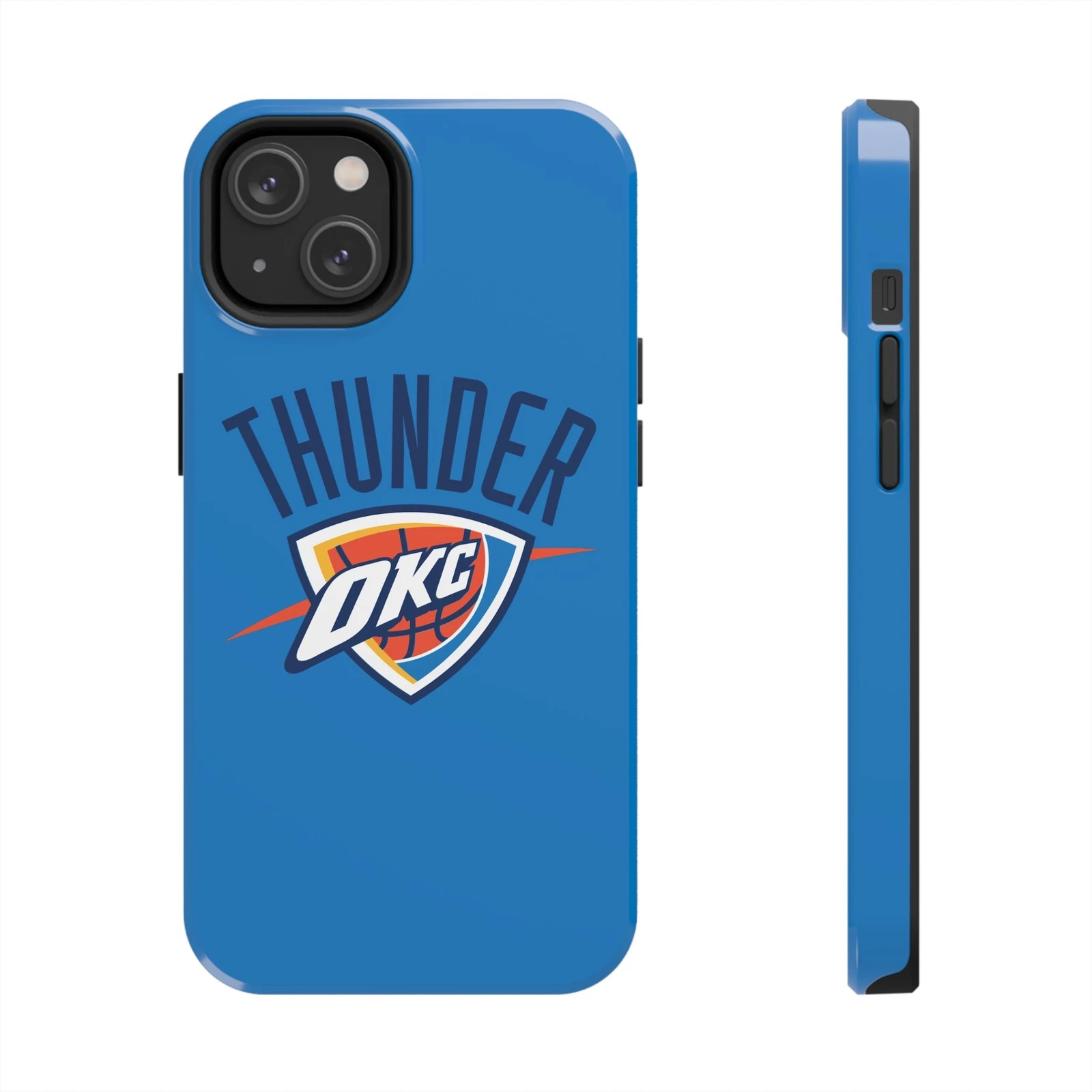 OKC Thunder Tough Phone Case, NBA Finals Playoffs, iPhone Samsung - Basketball