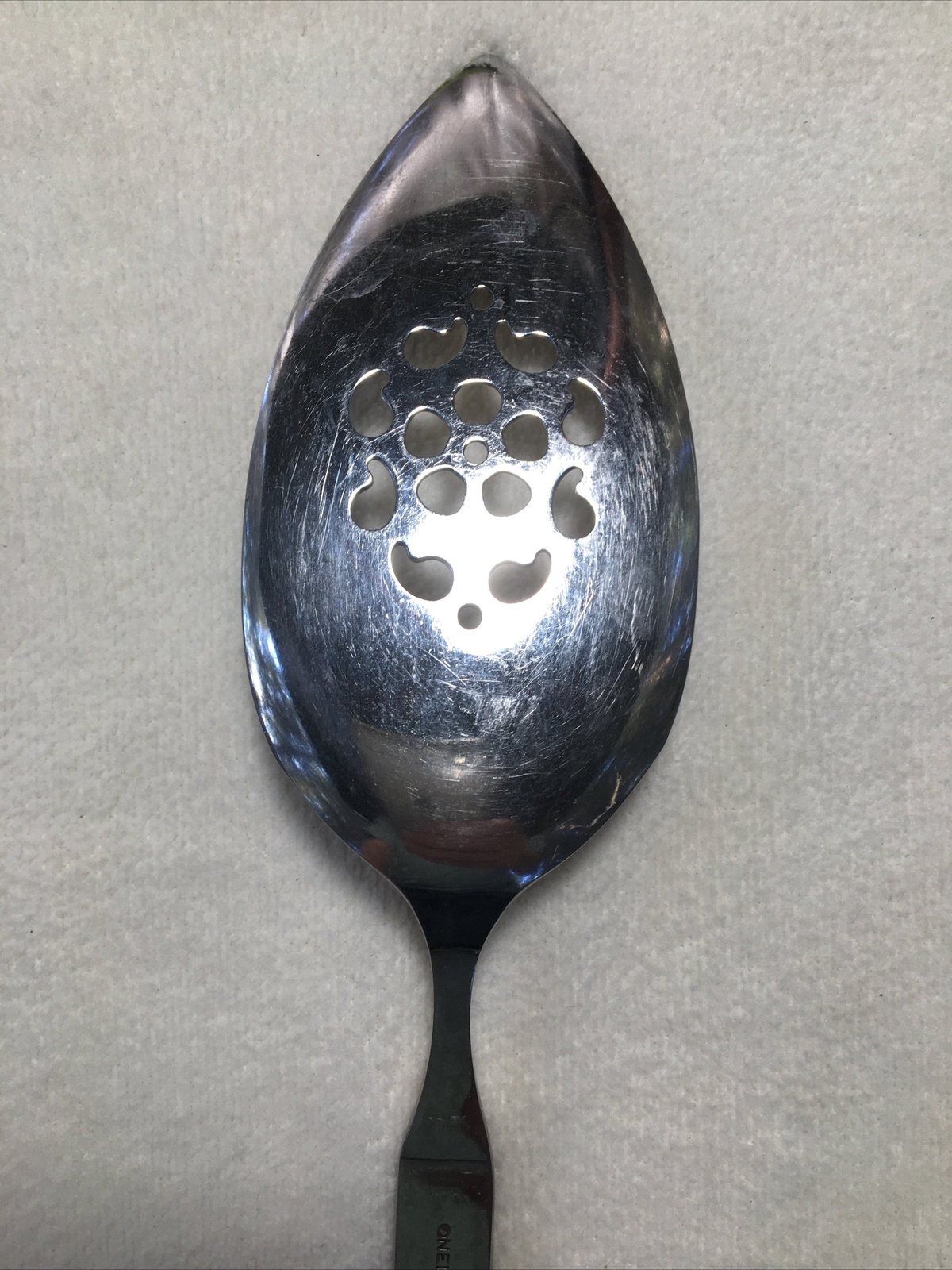 Oneida ISABELLA Pierced Pie Cake Meat Server Stainless Flatware eBay