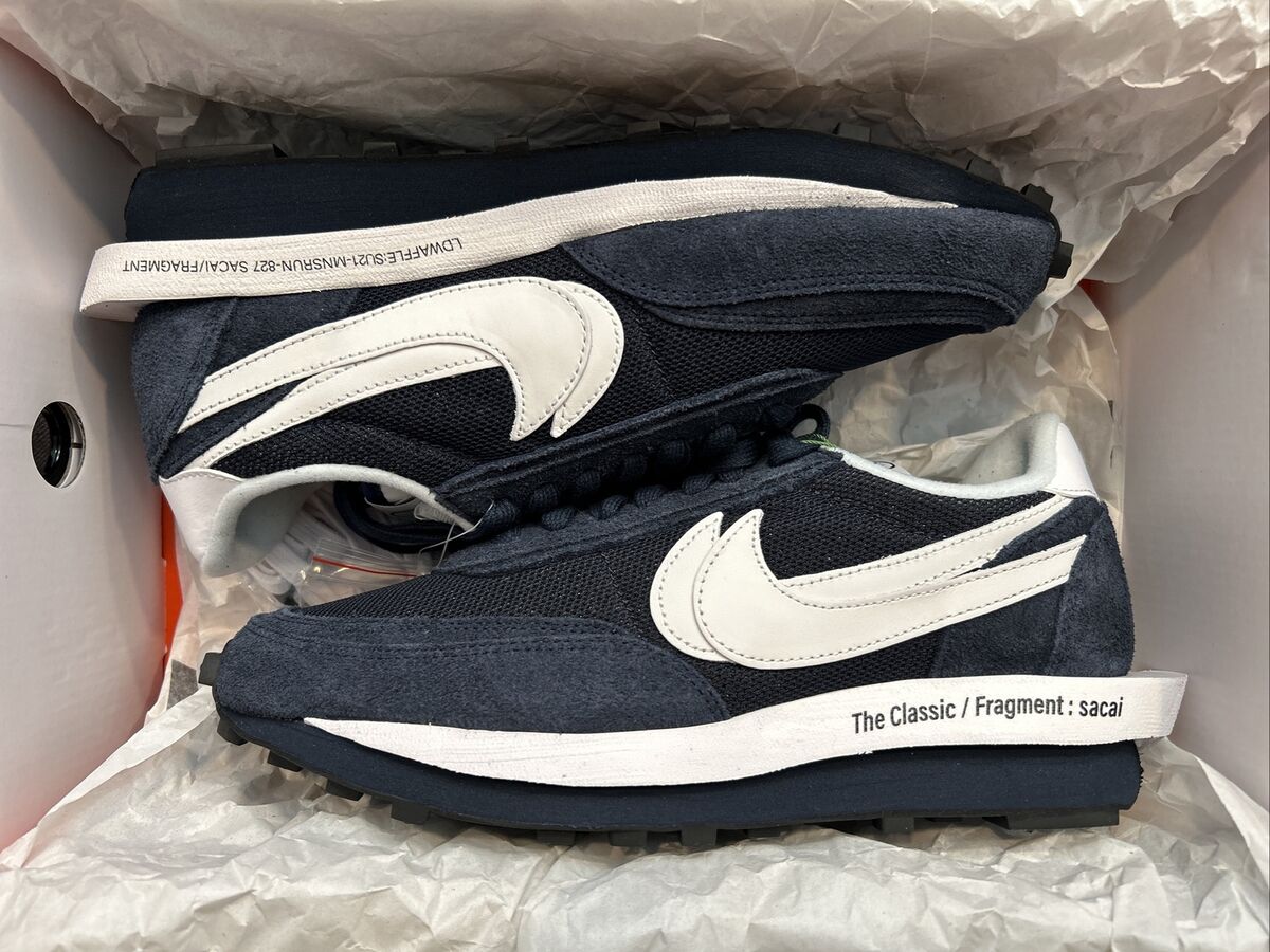 Fragment Design x Sacai x Nike LDWaffle “Blackened Blue Fragment Design x Sacai x Nike LDWaffle “Blackened Blue