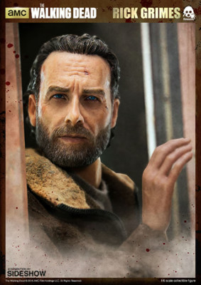 RICK GRIMES THREE ZERO AMC WALKING DEAD SEASON 7  1/6 Action Figure 2016@@@