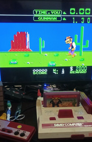 WILD GUNMAN ★ HVC-WG ★ 1984 ★ JUEGO PARA NINTENDO - FAMICOM ★ NES ★