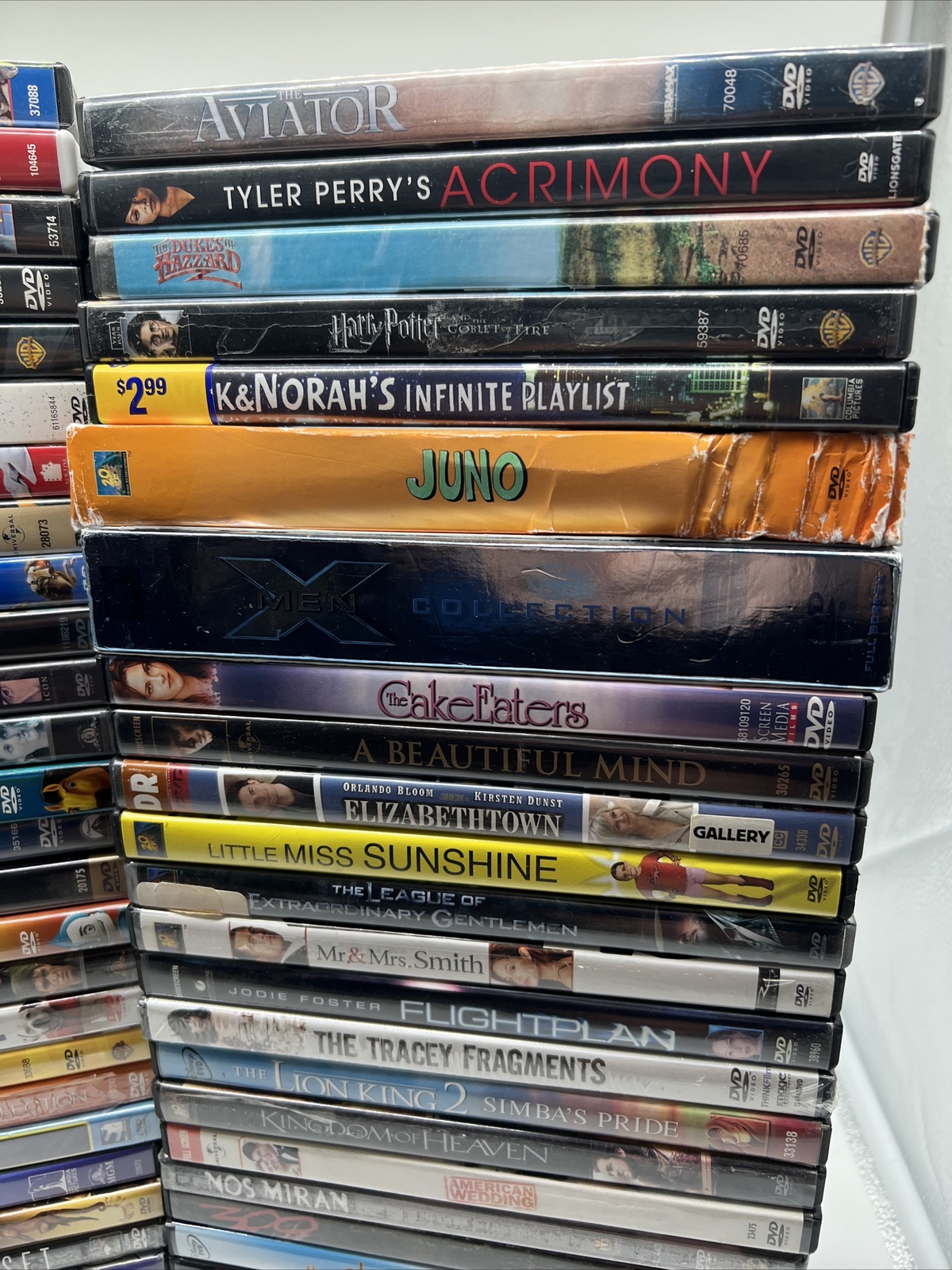 Lot of 60 DVDs Wholesale / Bulk DVDs Lot AList DVD Movies