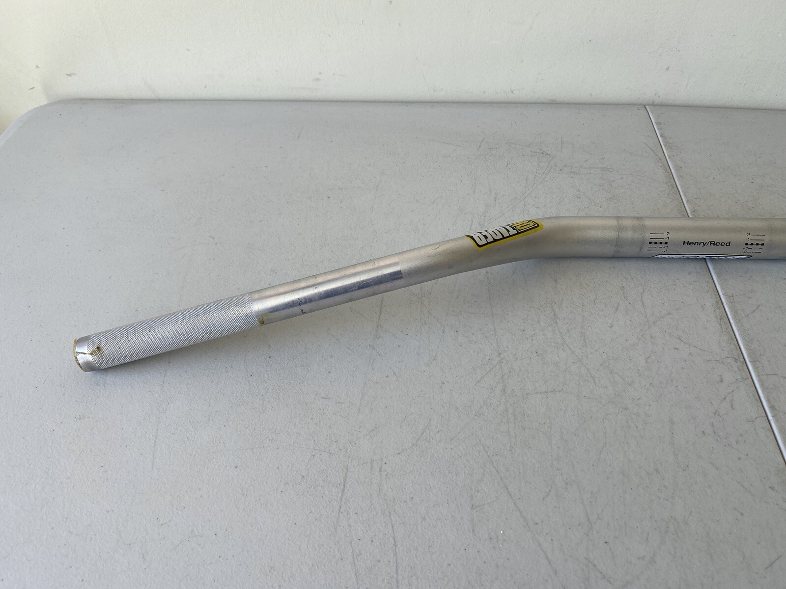 Pro Taper Contour Handlebars Henry Reed Silver