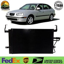 New A/C Condenser For 2001-2006 Hyundai Elantra 2003-08 Tiburon w/Receiver Drier